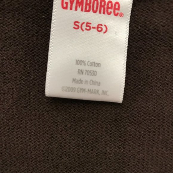 Gymboree Girls S (5-6) Set of 2, Brown Knit Cardigan & Corduroy Skort - Picture 6 of 12